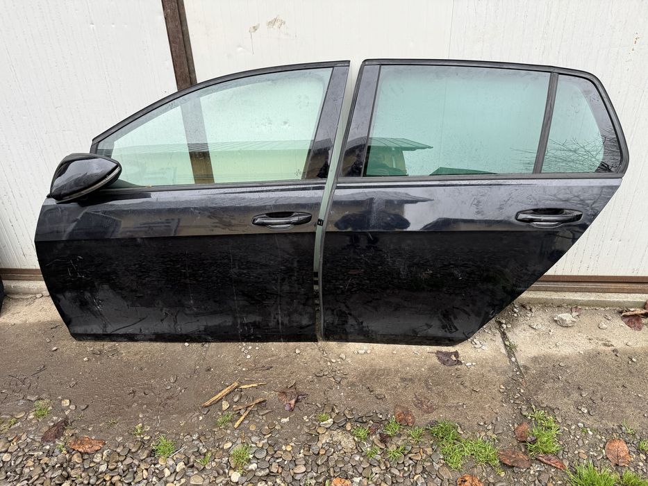 Usa stanga dreapta fata spate completa vw Golf VII negru
