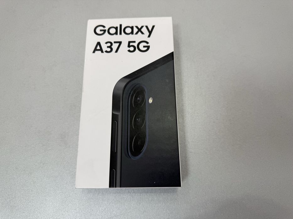 Samsung Galaxy A37 5G, 128 gb, 6 gb ram, Awesome Charcoal, nou la cutie