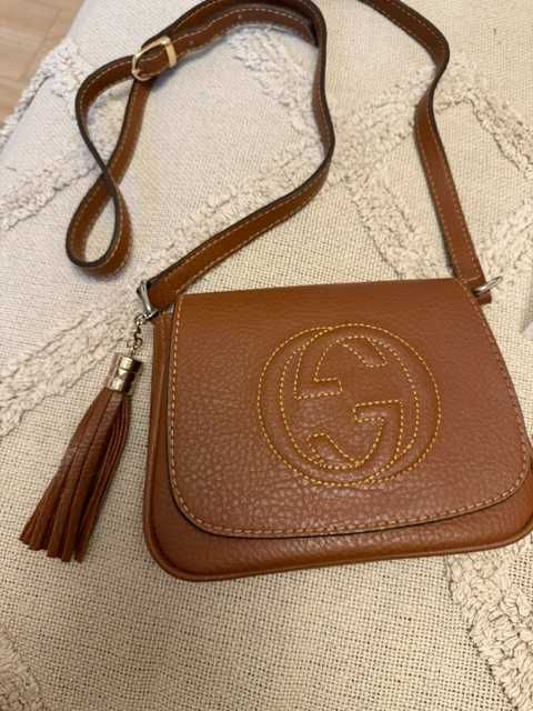 Geanta Gucci GG maro