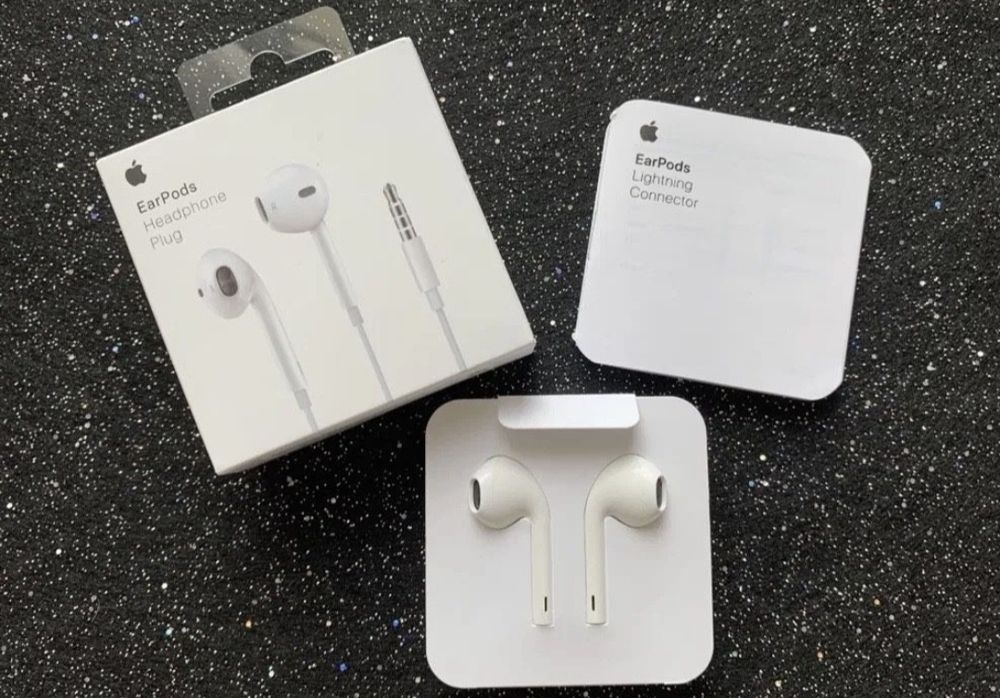 iPhone 6s Наушники от Айфона EarPods 3.5mm Lighting Оргинал  новый