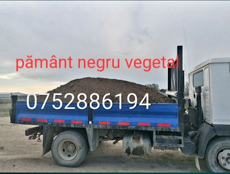 Transport nisip, bazarca, pământ negru beton umed ridic moloz, pietriș