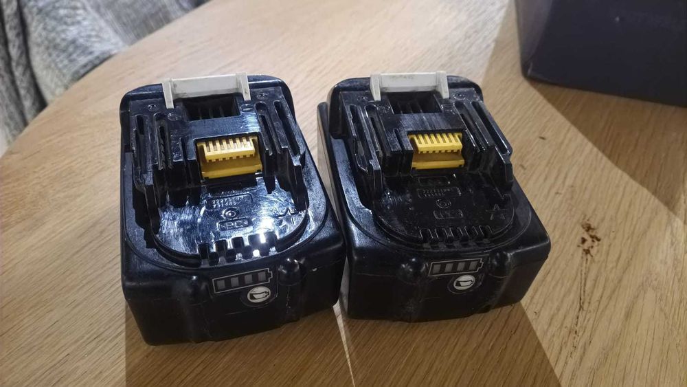 Makita. 2бр. оригинални батерии Макита. 6 ампера
