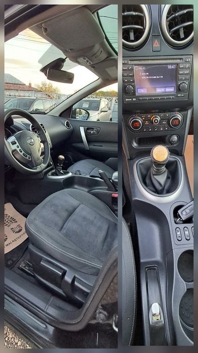 Nissan Qashqai TEKNA 1.6 DIESEL 131 cp Cutie manuală an 2013 ÎNMATRICULATĂ