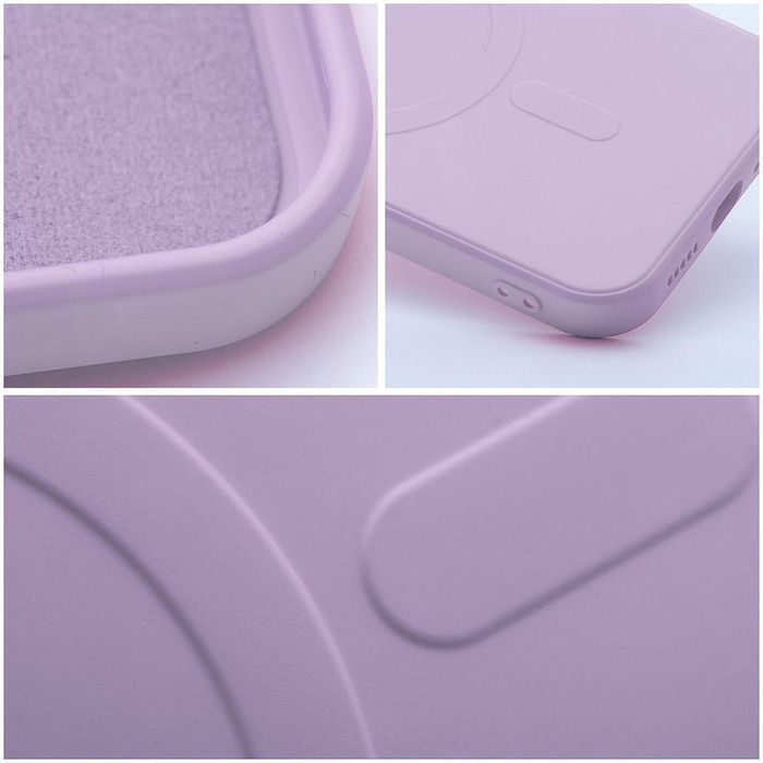 Silicone mag cover case compatible with magsafe for iphone 16 pro max