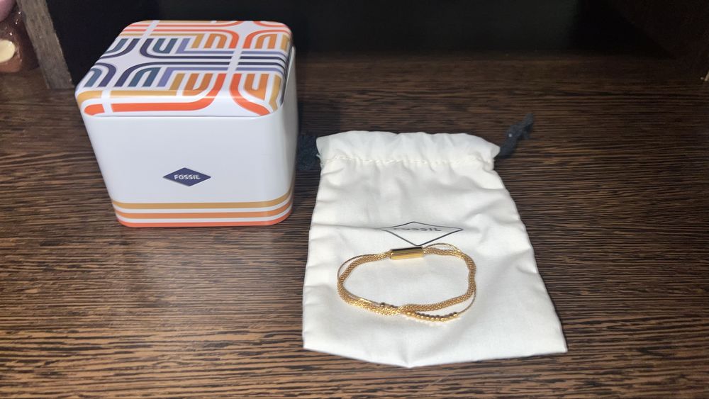 Brățară Fossil aurie