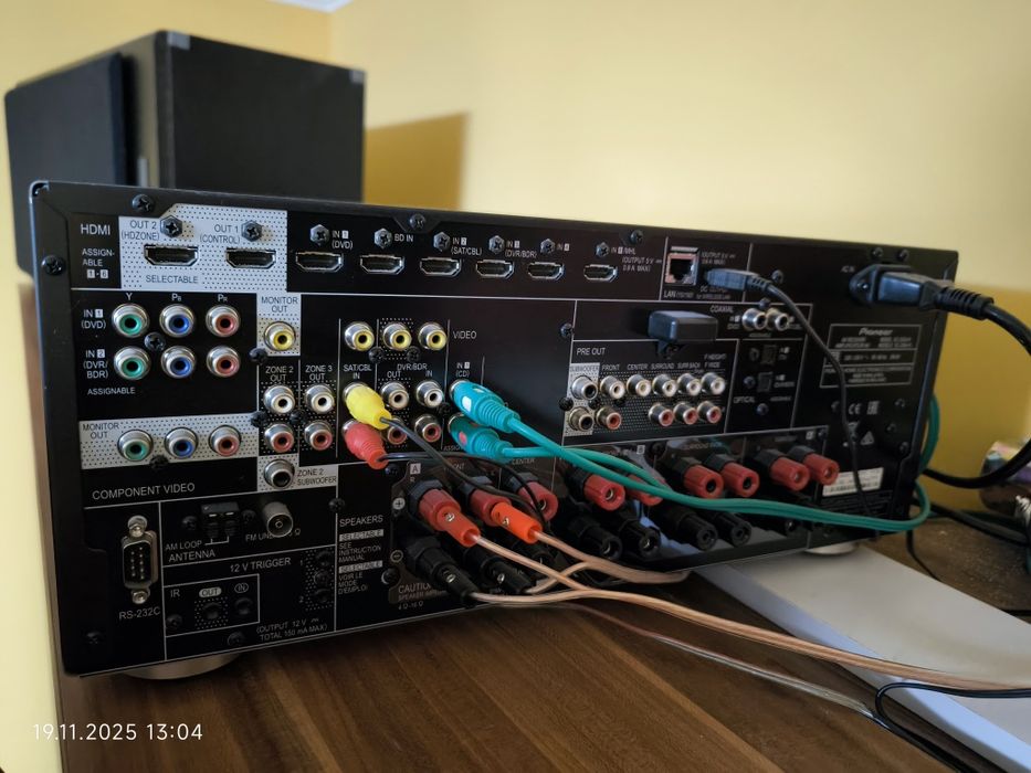 Продавам мощен ресивър Pioneer SC-2024-K 240w x 7 канала 4 ома