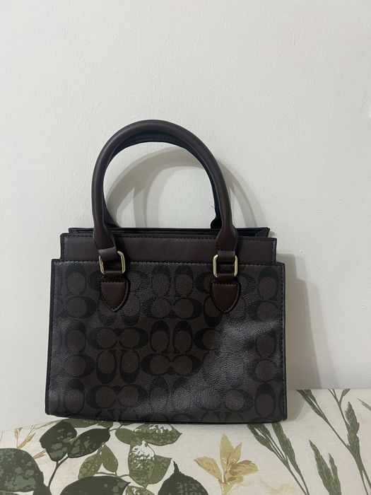 Сумка coach для университета, для школы, самое то