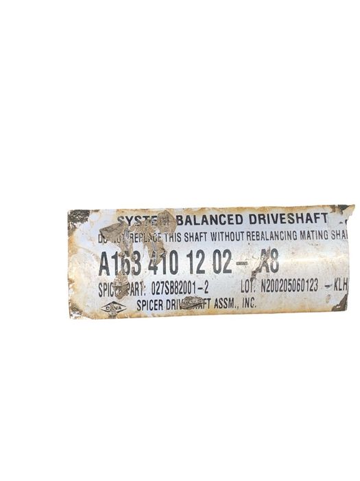 Cardan Mercedes-Benz M-Class W163 1998 - 2005 2.7 Ml 270 Cdi Om 612.963 A1634101202