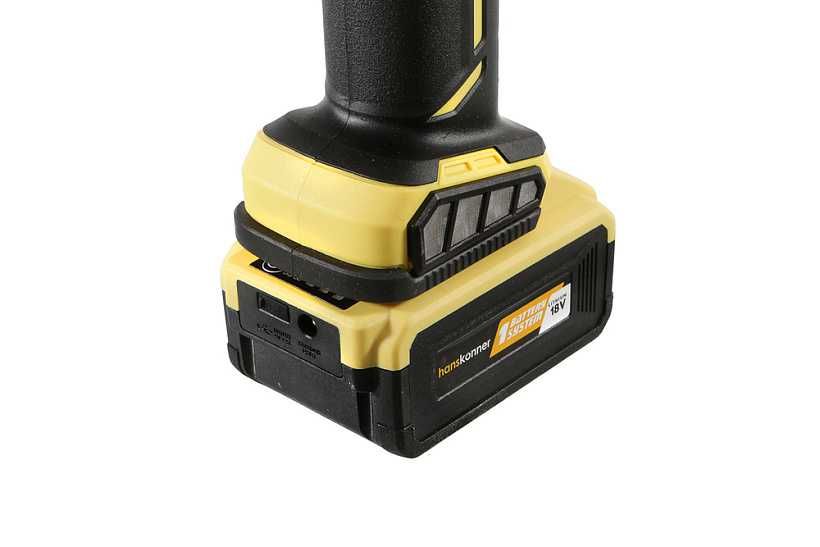 Аккумуляторная Болгарка(УШМ) Hanskonner 125мм Бесщеточная 2Акб+зарядка