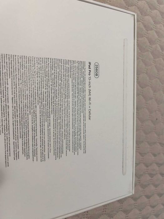 iPad Pro 13-inch (M4) Wi-Fi + Cellular 256GB