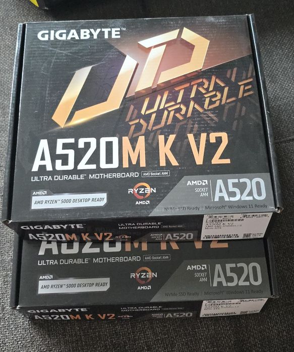 Placa Baza Gigabyte A520M K V2 Socket AM4 NVME M.2 Noua