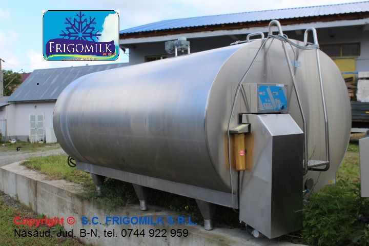 Montam oriunde in tara tanc racire lapte 6000 litri MUELLER , IN STOC