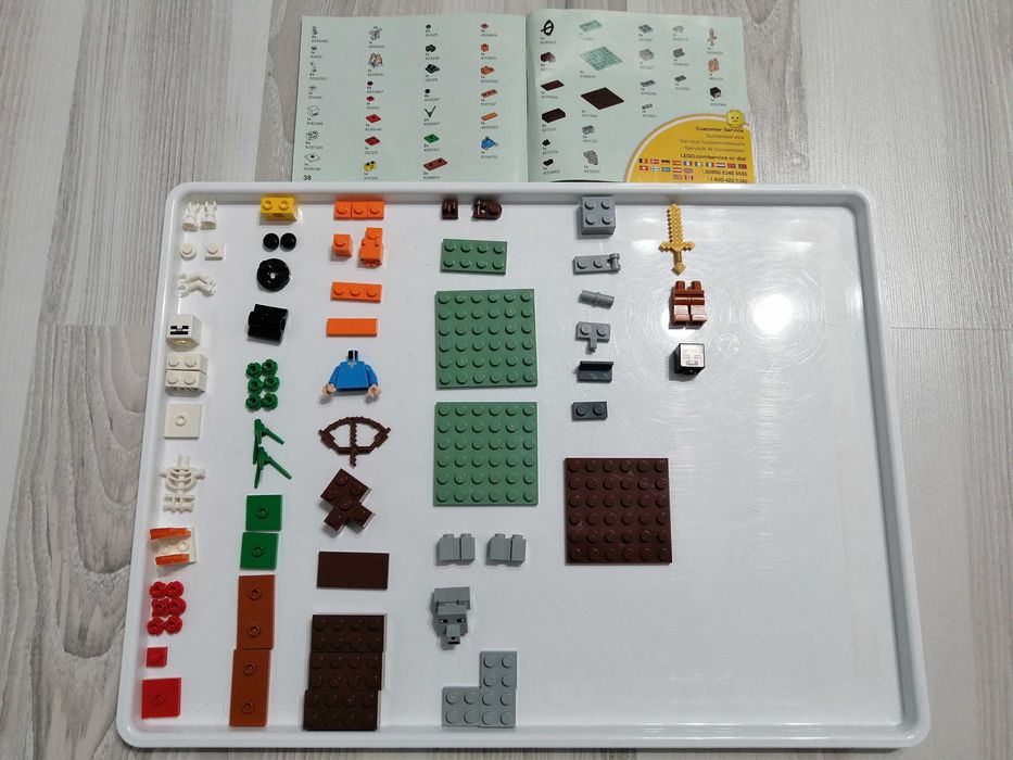 Pachet 2 seturi LEGO Minecraft: 21158 + 21162