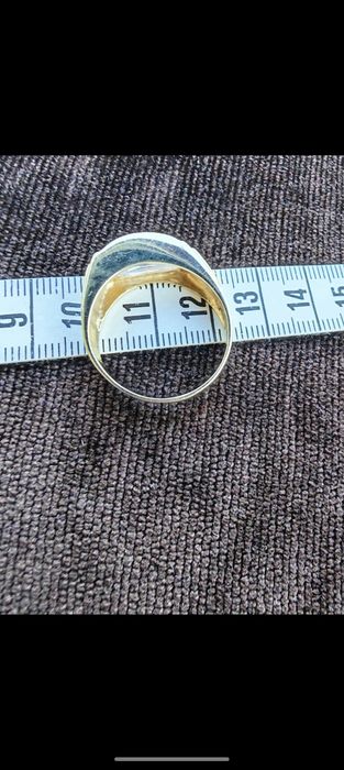Продавам уникален мъжки златен пръстен  14к