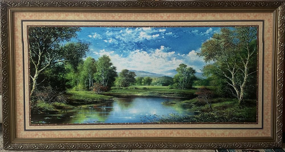 Картина природа,озера.
