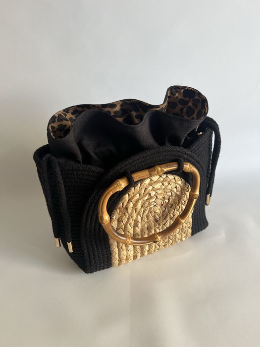 Ръчна изработена чанта с бамбук