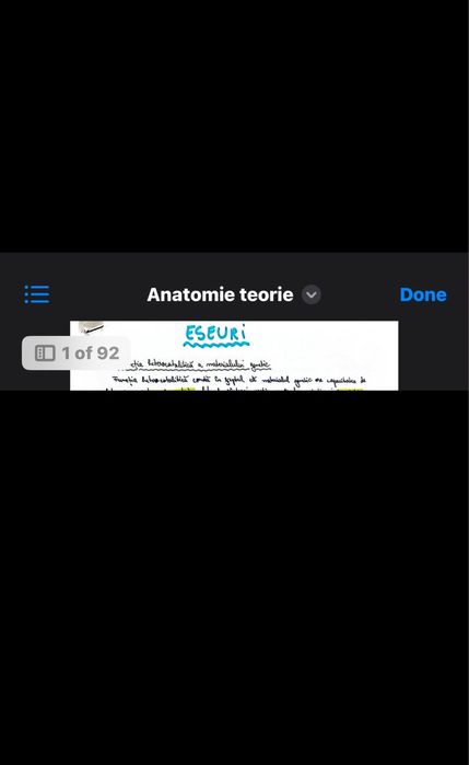 materie completa pentru anatomie bacalaureat (BAC)