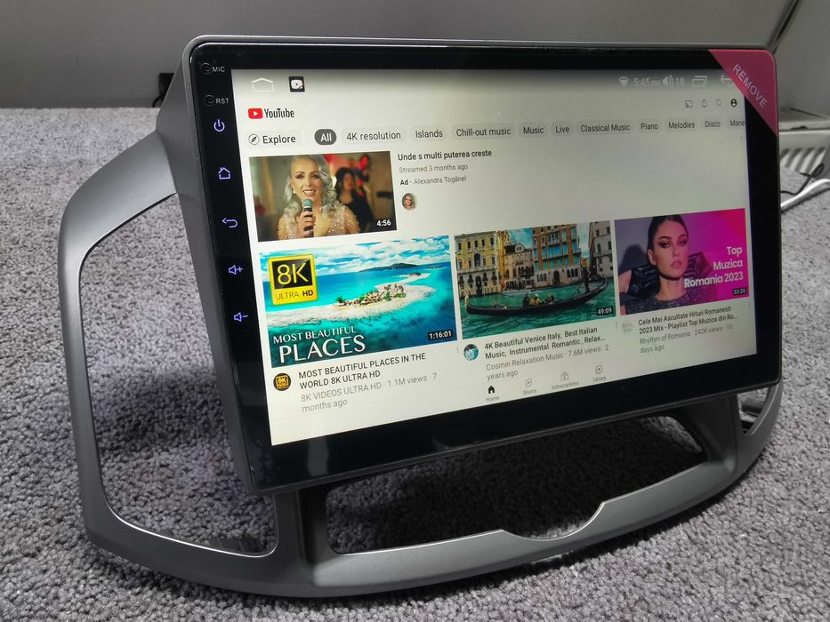 Navigatie Android Chevrolet Captiva 2012-2017 QLED 4/64gb