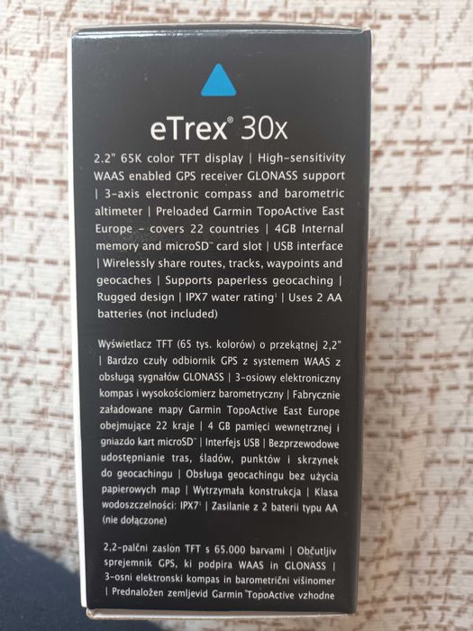 Туристически GPS Garmin eTreks 30x