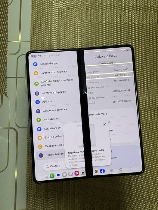 Galaxy Z Fold5 telefon