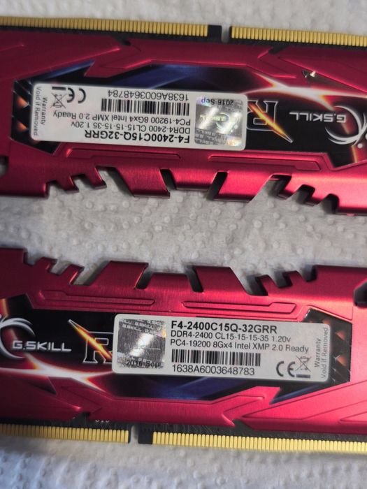 16GB DDR4 2400Mhz, 2666Mhz - RAM памет