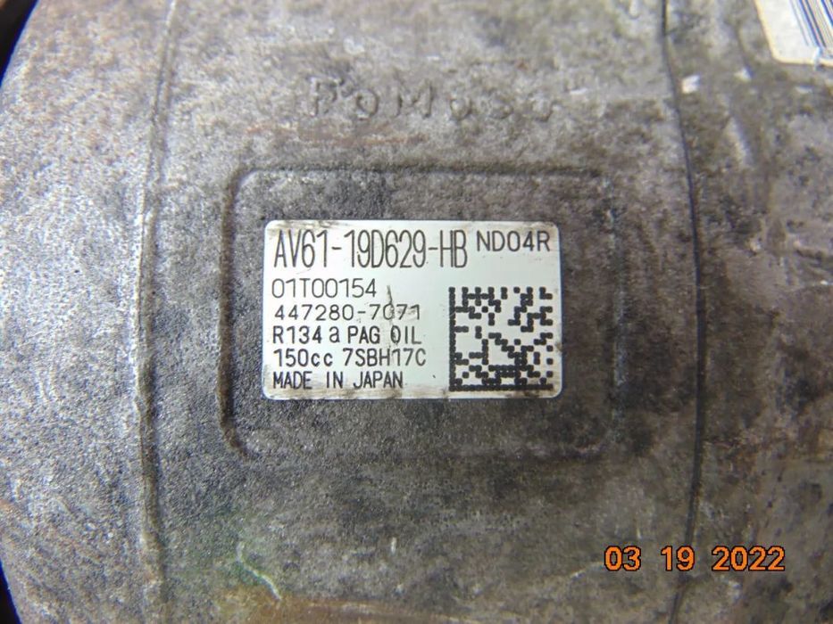 Compresor clima Ford Focus 3 motor 1.6tdci C max 1.5tdci fiesta Mondeo mk5 Kuga B max transit conne