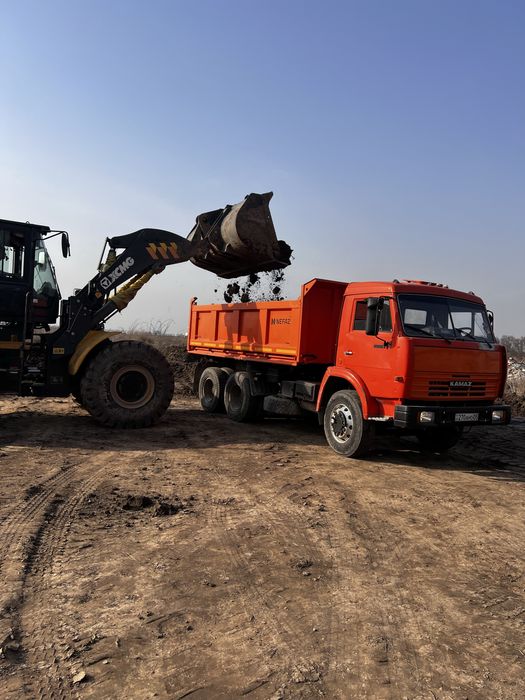 Земля, Чернозем. Камаз 15 тонн