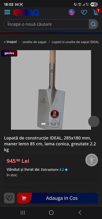 Harlet ideal cazma lopata germany