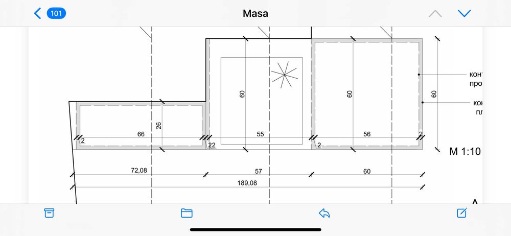 Маса от дъбов масив с метален профил в индустриален стил