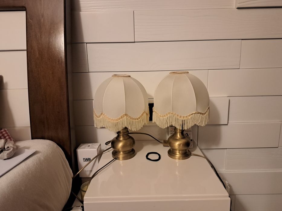 Много красиви месингови ретро лампи  в перфектно състояние