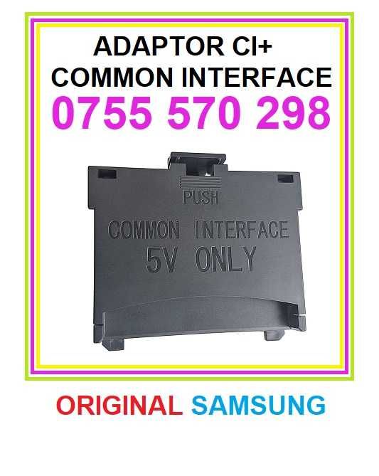 Adaptor CI card televizor Samsung Common Interface 5V SCAM1A Digi RDS