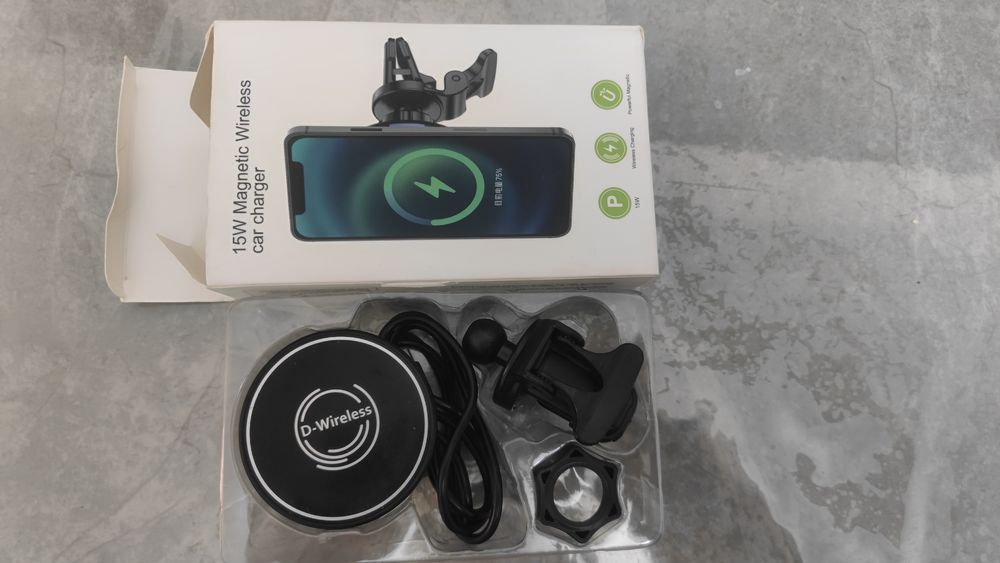 Беспроводная магнитная зарядка magnetic wireless для авто машины