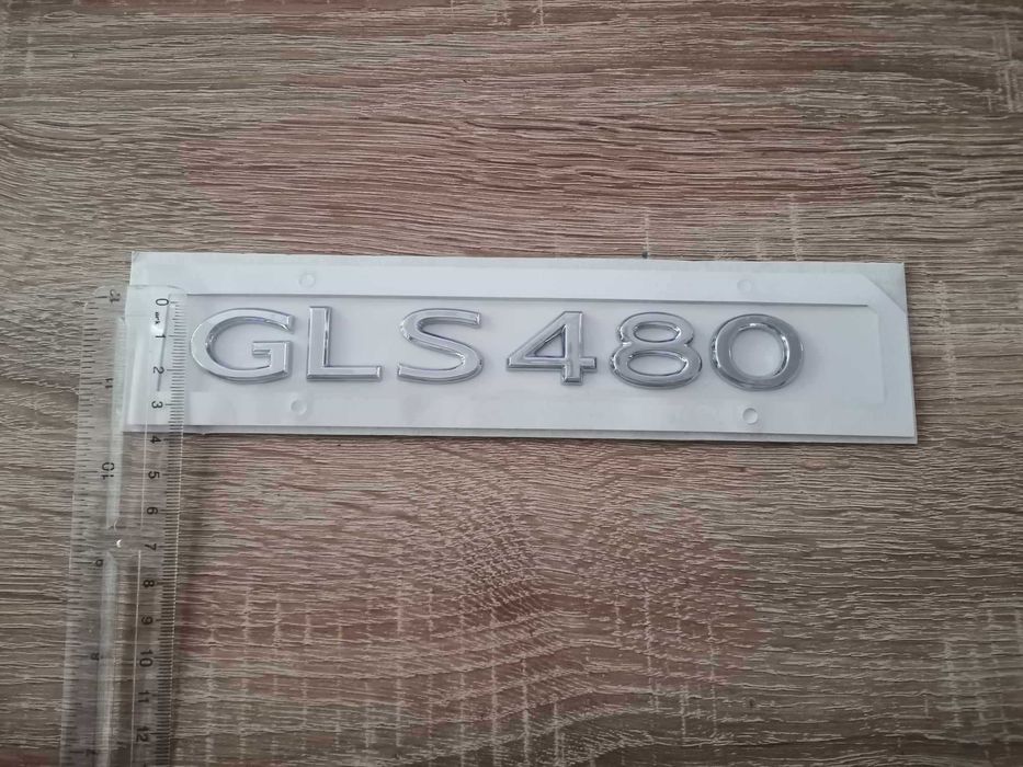 сребрист надпис нов стил Mercedes Benz GLS 480