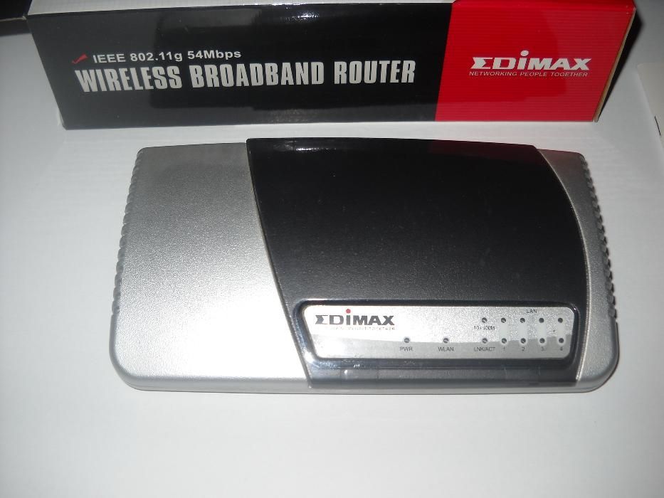 Router Wireless EDIMAX model MODEL BR-6204WG, folosit, la cutie