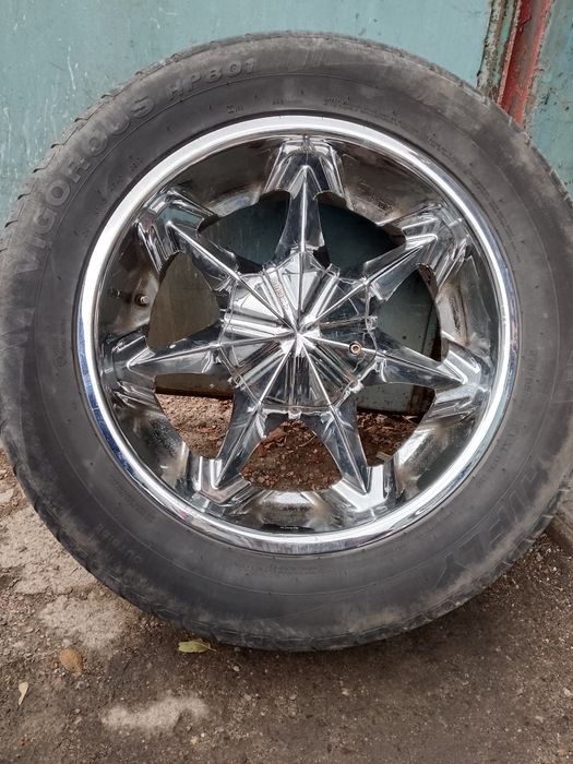 Диски с резиной R20 Prado