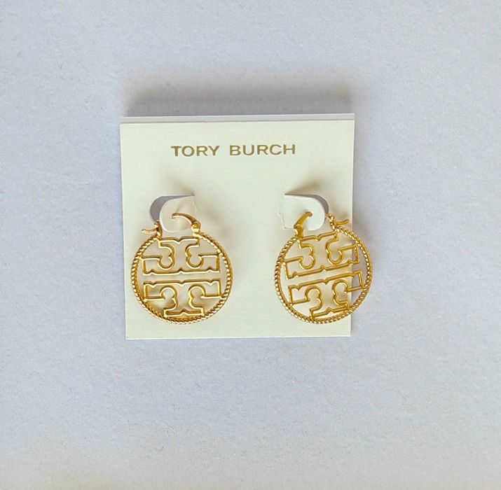 обеци на Tory Burch - Miller hoop earrings