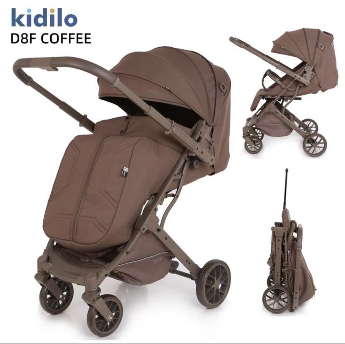 Новая прогулочная коляска Kidilo D8F