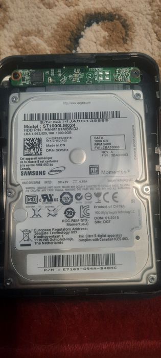 Rack extern SSD laptop