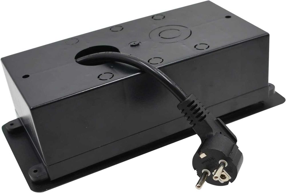 Вграден прибиращ се контакт CHENGPI – 2x220V + 2xUSB