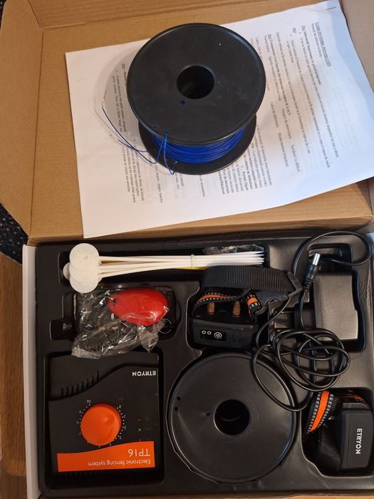 Sistem complet de gard invizibil pt doi caini+ gard suplimentar 300m