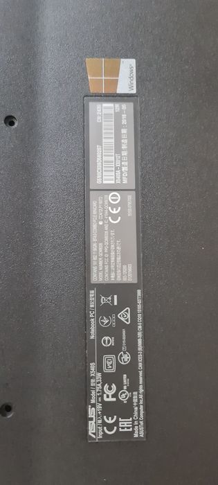 Продам ноутбук Asus x540s