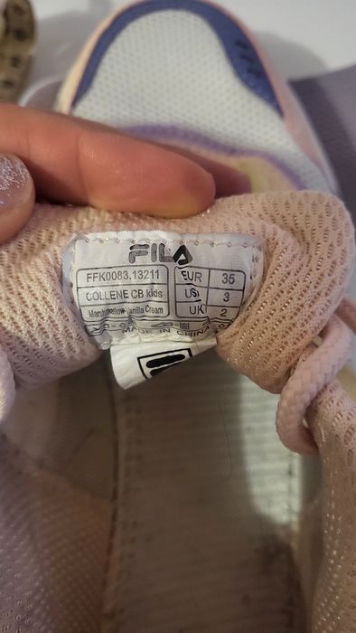 Маратонки Fila 35 номер