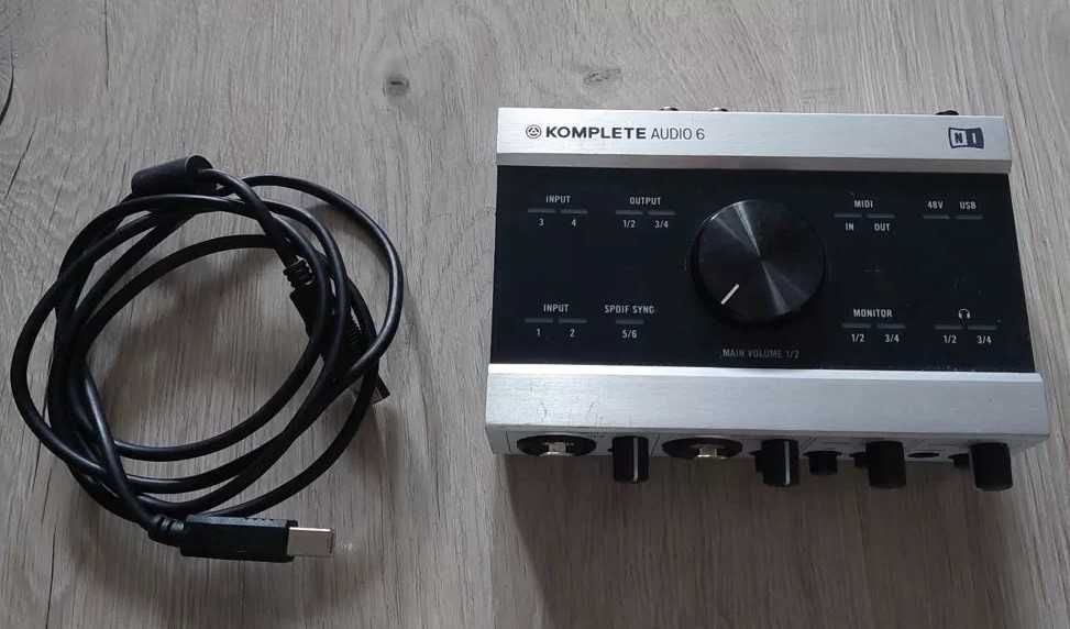 Звуковая карта! Native instruments komplete audio 6