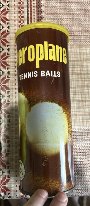 Set mingi tenis vechi aeroplane, dunlop, de colectie, vintage