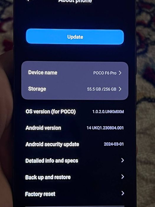 poco f6 pro gaming 12/256 gb