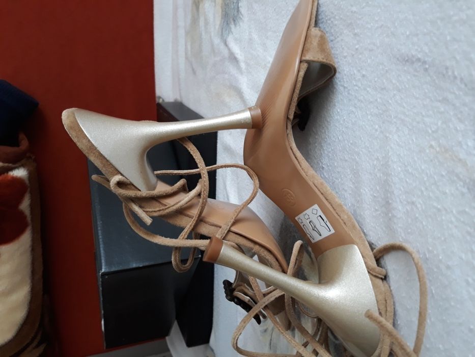 Sandale damă noi piele întoarsă