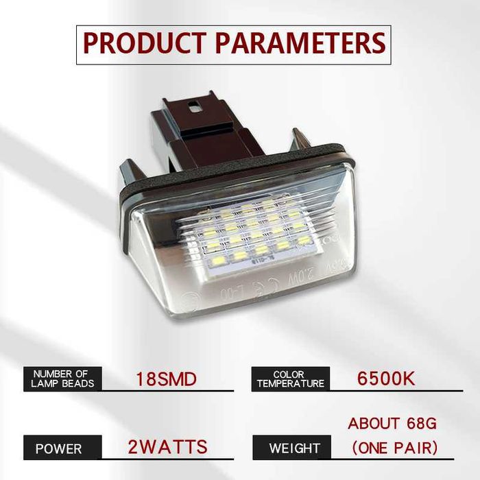 Led плафони за Peugeot 307, 407 , 206 , 207 , Citroen C3 , C5 , Xsara