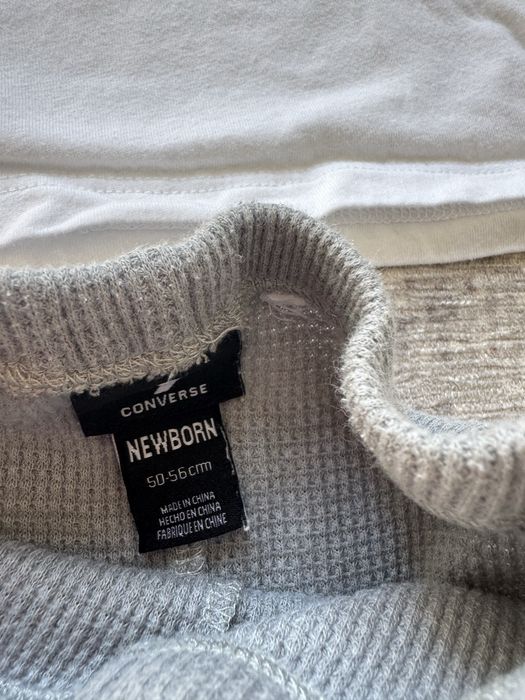 Бебешки дрешки новородено подходящи за изписване   Converse и Name it