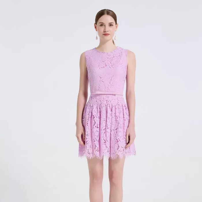 Дамска Официална Лилава Рокля