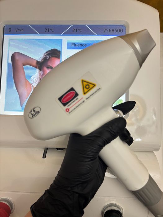 Laser epilare 3 lungimi de unda : Alexandrite+Dioda+Ndyag